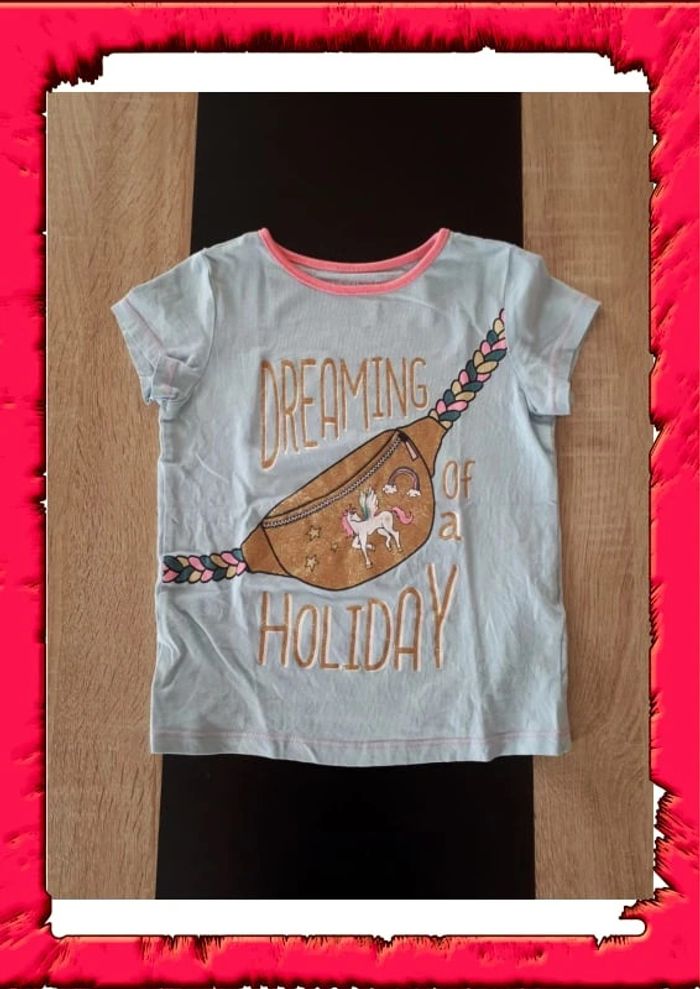 Pyjama 2 pièces été 5 ans à paillettes - photo numéro 3