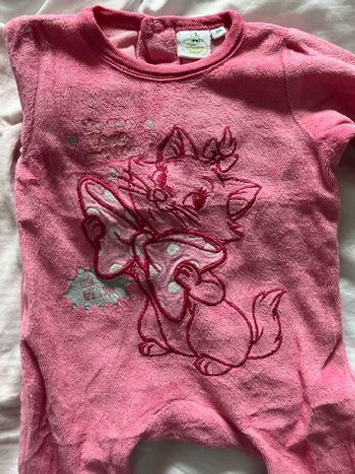 Pyjamas velours 1 mois - photo numéro 3