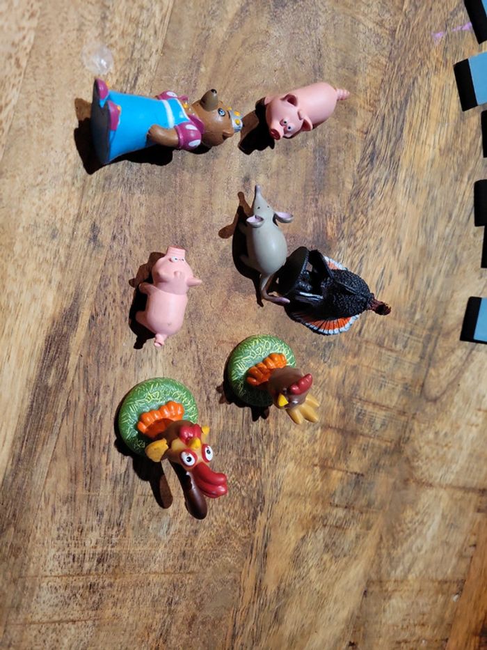 Lot animaux et personnage miniature jouet