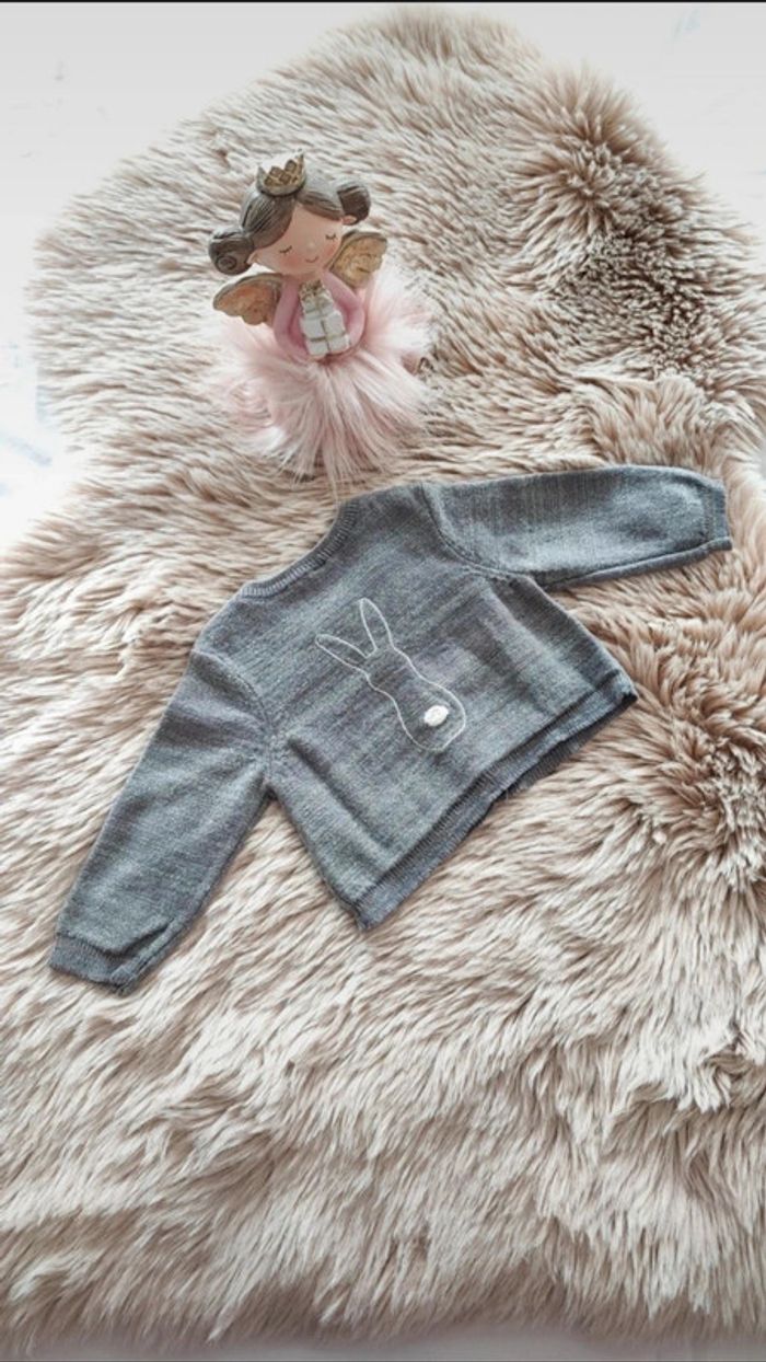 Gilet gris orchestra 1 mois - photo numéro 2