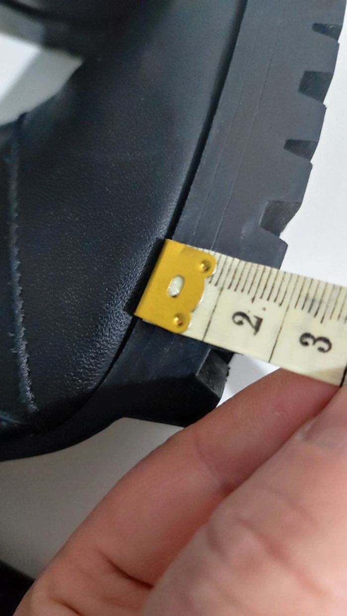 Bottines zippées en cuir véritable à talons Zara trafaluc Heel moto ankle boots taille 38 moto - photo numéro 14