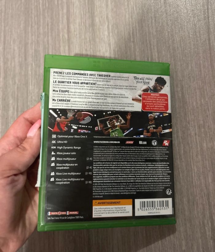 Xbox One NBA 2k19 - photo numéro 3