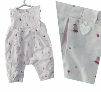 1 mois bébé fille salopette mon premier sergent major