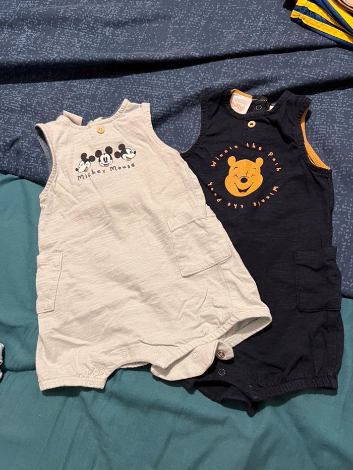 Lot de 2 barboteuses Disney