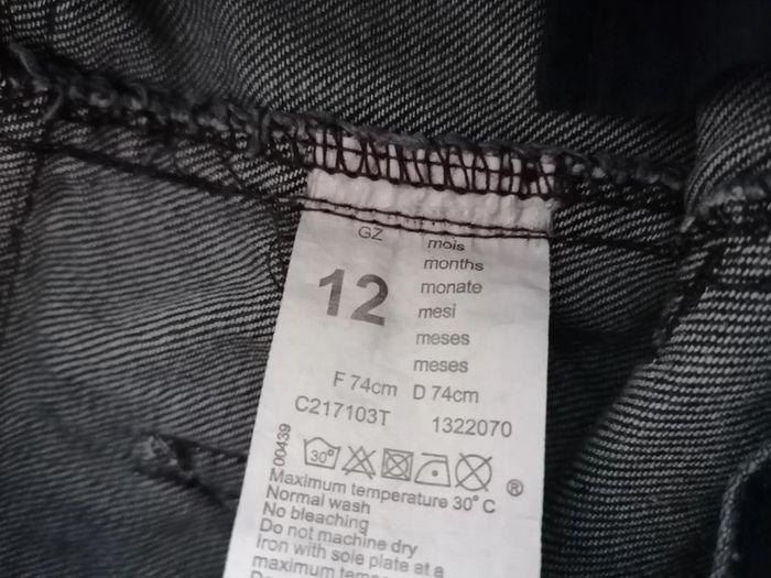 Jeans fille taille 12 mois - photo numéro 4