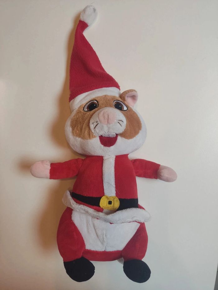 Peluche hamster Noël