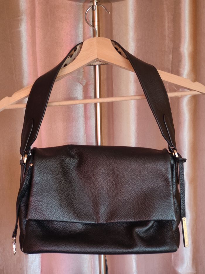 Sac noir simili cuir Galeries Lafayette – chic élégant bandoulière - photo numéro 3