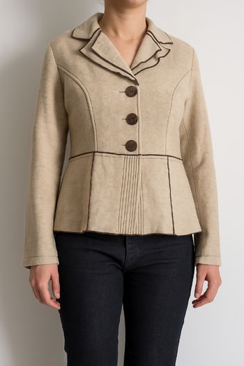 Veste Chic en Laine & Polyester – Jacqueline Riu – Taille 38