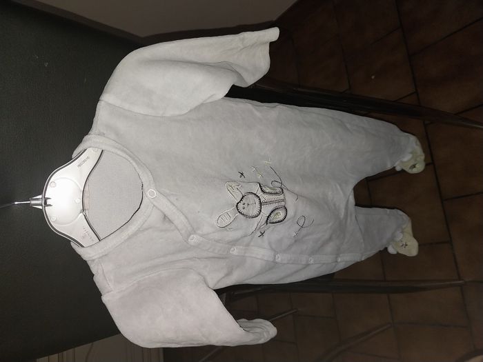 Pyjama blanc 1 pièce - Gémo