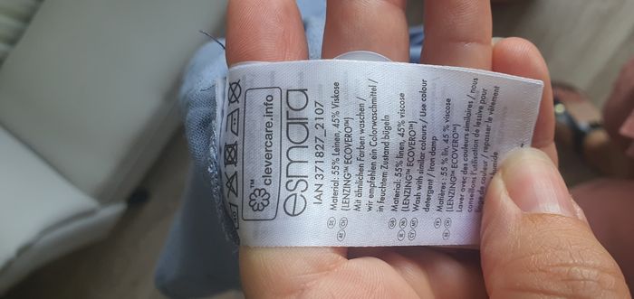 Combi short sans manches lin mélangé - photo numéro 4