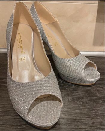 Escarpins argentées 