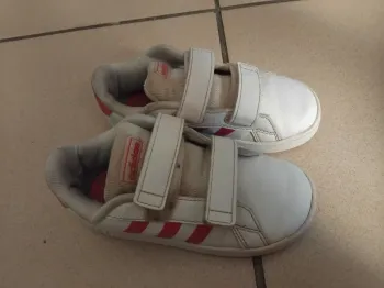 Basket adidas à paillette fille