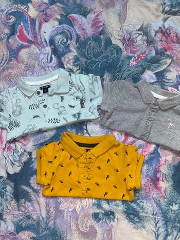 Lot polo garçon 