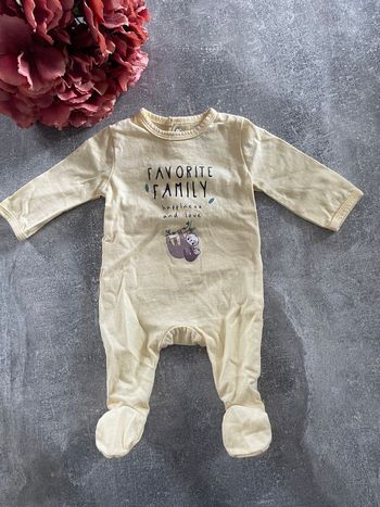 Pyjama coton Kiabi taille 1 mois