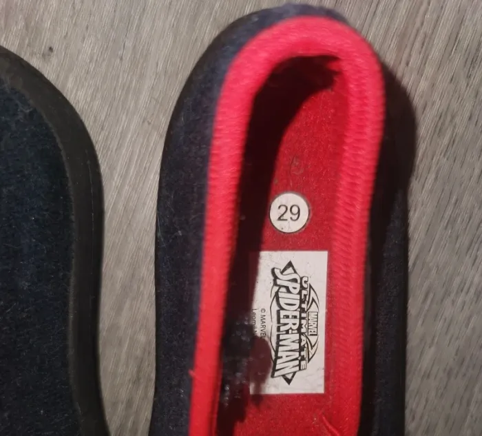 Chaussons garçon pointure 29 spiderman - photo numéro 3