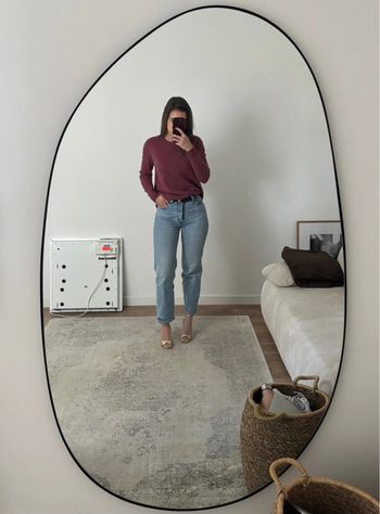 Pull en cachemire rose Zara femme taille S / FR36 / W26