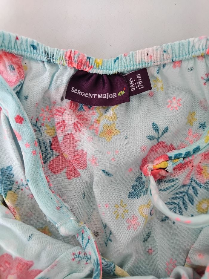 Combishort 8 ans été fleurs Sergent Major Combi-short 🌺 - photo numéro 4