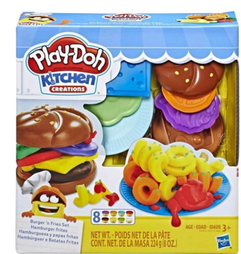 Play‑Doh Kitchen Creations « Burger & Frites Set »