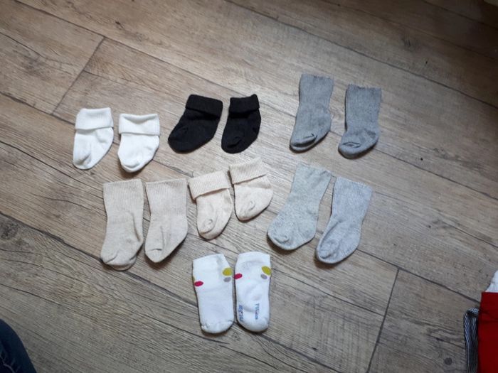 Lot chaussettes naissance aubert