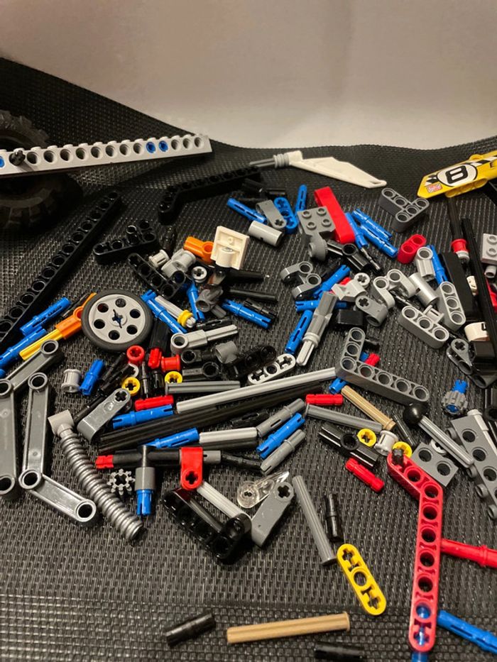 Lego Technic lot vrac clips fixations barres connecteurs officiel pièces détachées - photo numéro 3