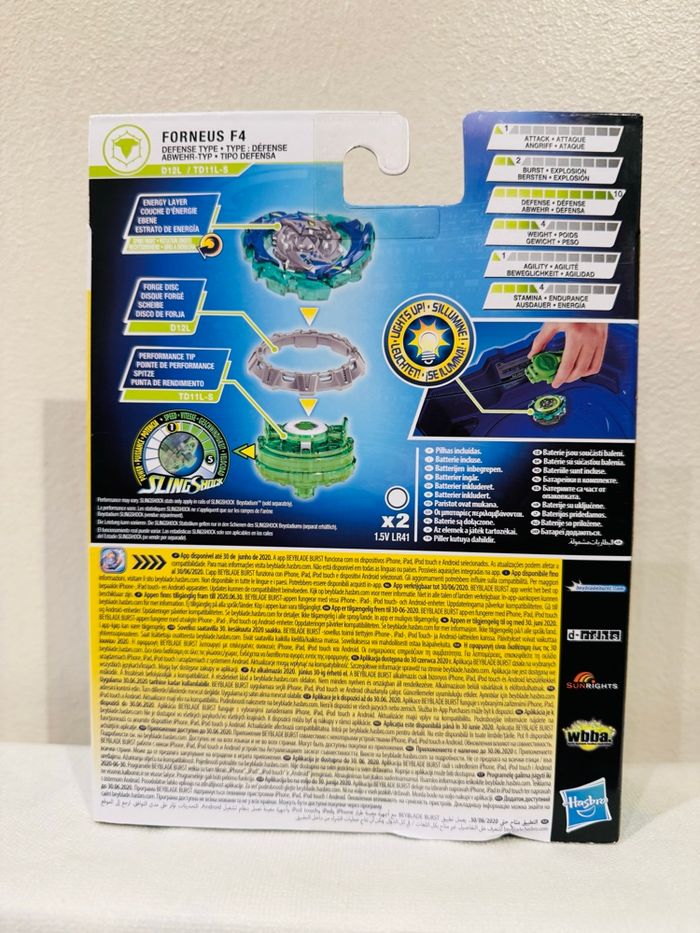 Beyblade Burst turbo slingshock rip fire pack + 8 ans - photo numéro 4