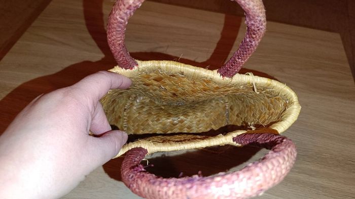 Sac à main en osier - photo numéro 3