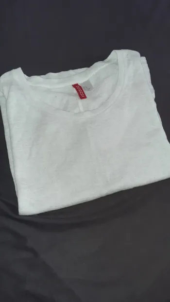 Tshirt oversize blanc