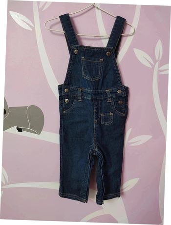 Salopette en jean 12 mois Kitchoun