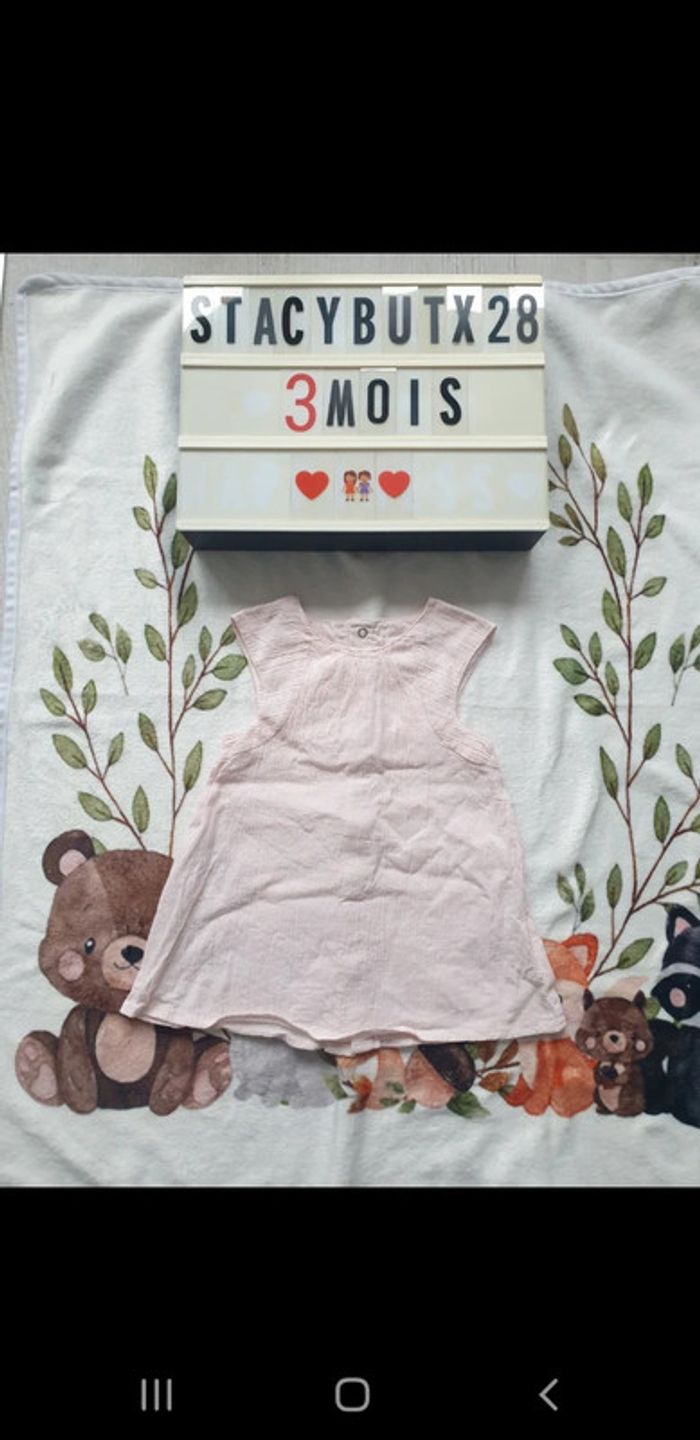 Petite Robe été fille 3 mois