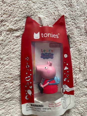 Tonies us learn with peppa anglais neuf 
