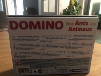 Jeu dominos animaux