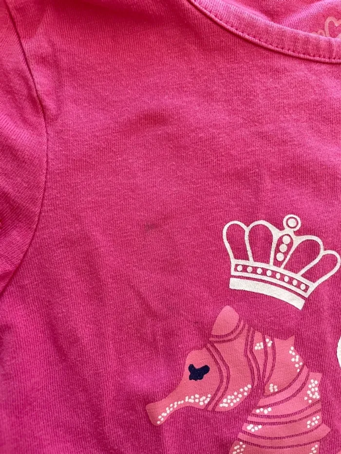 T-shirt sweet Heart hippocampe - photo numéro 3