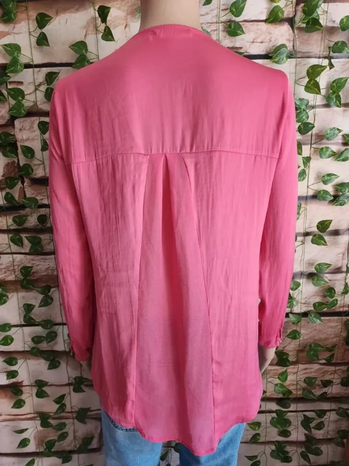 🌸Blouse fluide Rose Bershka Taille 36🌸 - photo numéro 4