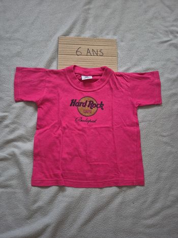 T-shirt 116 cm hardrock