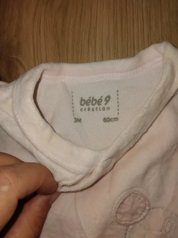 Lots de 3 pyjamas chaud taille 3 mois - photo numéro 6