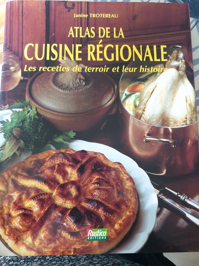 Atlas de la cuisine régionale de Janine Trotereau