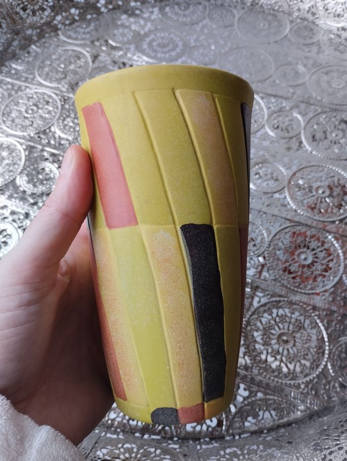 Vase style éthnique 💛 - photo numéro 4