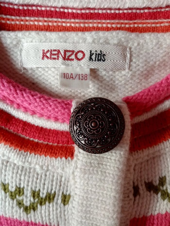 Gilet Kenzo 10 ans - photo numéro 3