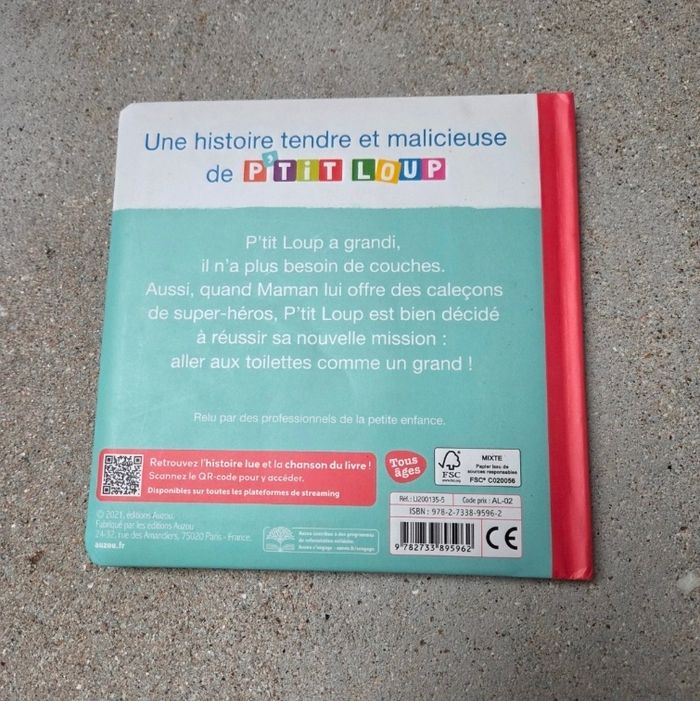 Livre enfant Auzou p’tit loup - photo numéro 2