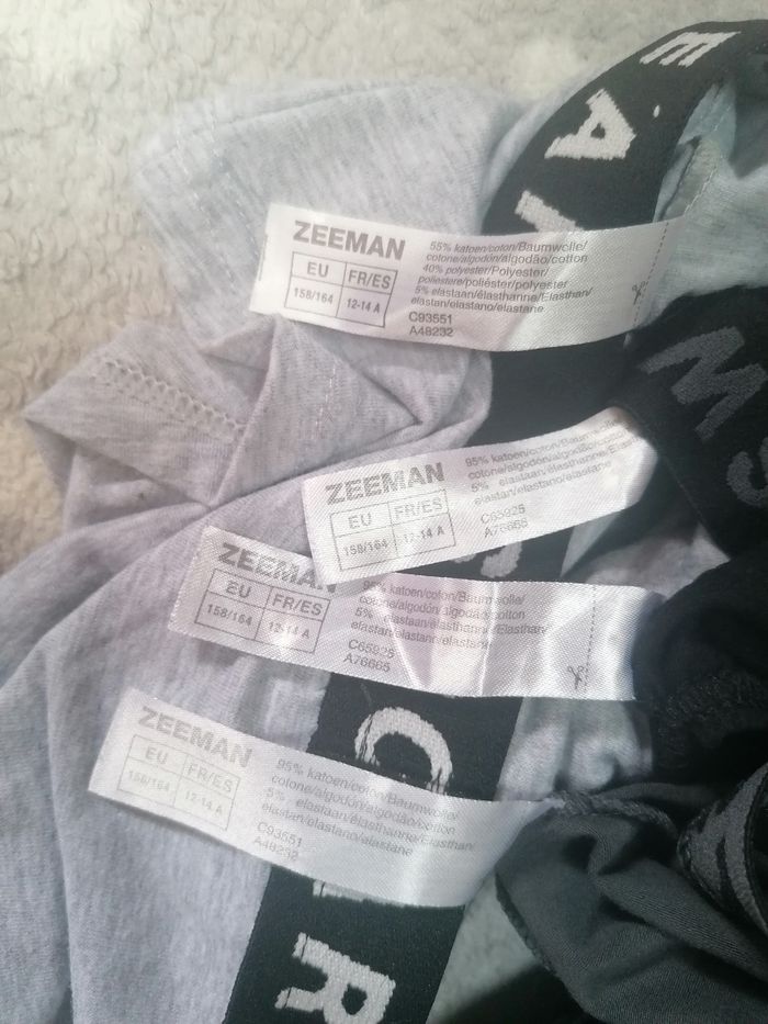 Lot 10 articles sous-vêtements garçon 14 ans dont 2 offerts - photo numéro 8