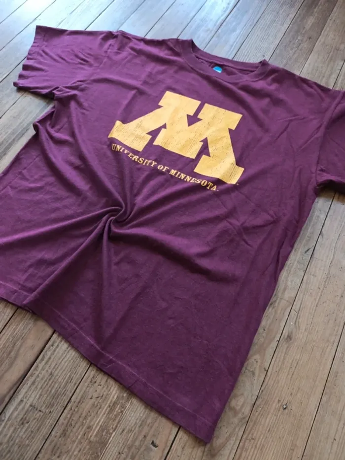 T-shirt col rond NCAA Minnesota University - XL - photo numéro 4
