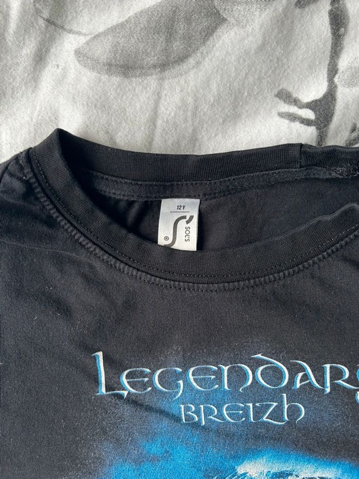 T-shirt dragon 10 ans Bretagne - photo numéro 3