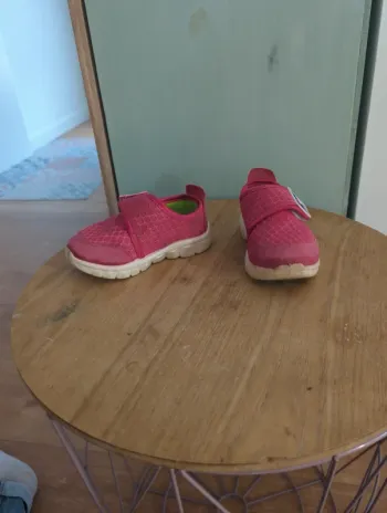 Basket toile fille 25