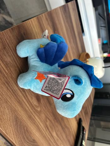 Peluche licorne bleu neuve