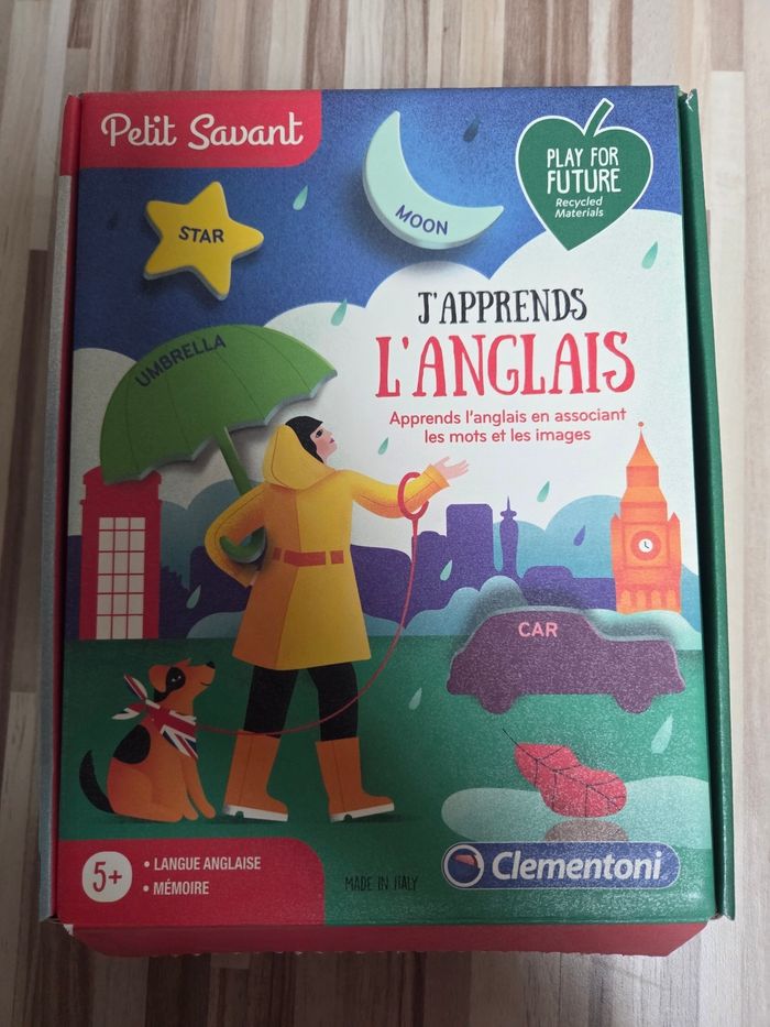 Jeu j'apprends l'anglais