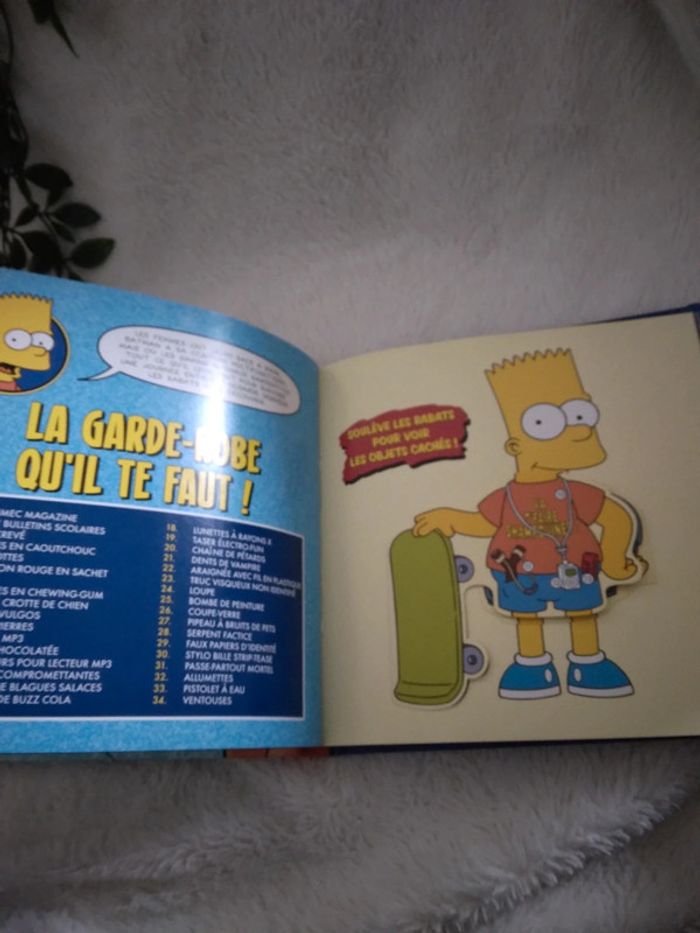 🍁Livraison a 1€ jusqu'à lundi 9h sur LBC - tigre16🍁🌸Livre Bart Simpson 🌸 - photo numéro 4