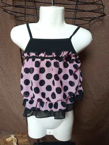 Blouse fine bretelle taille 18mois