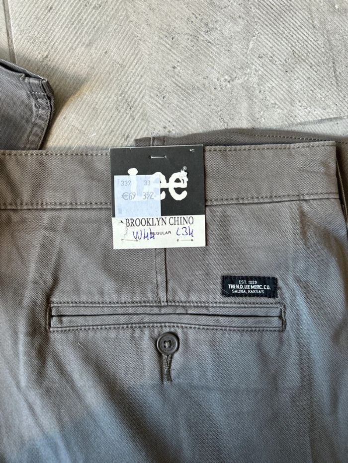 Pantalon chino taupe Lee - photo numéro 4