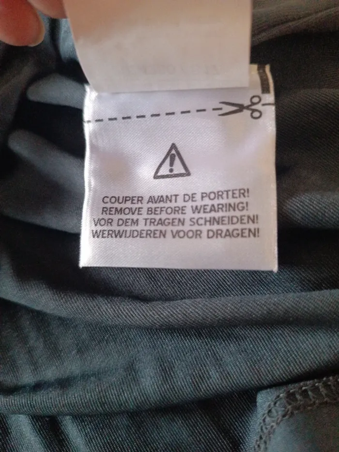 Blouse plissée dégradé de gris 40 - photo numéro 5