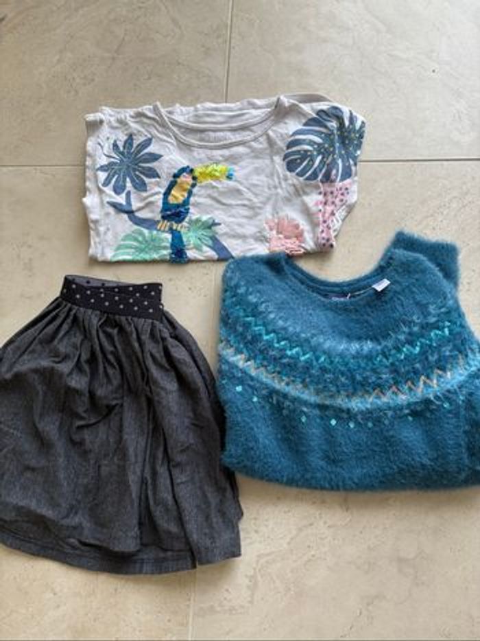 Lot vêtements fille